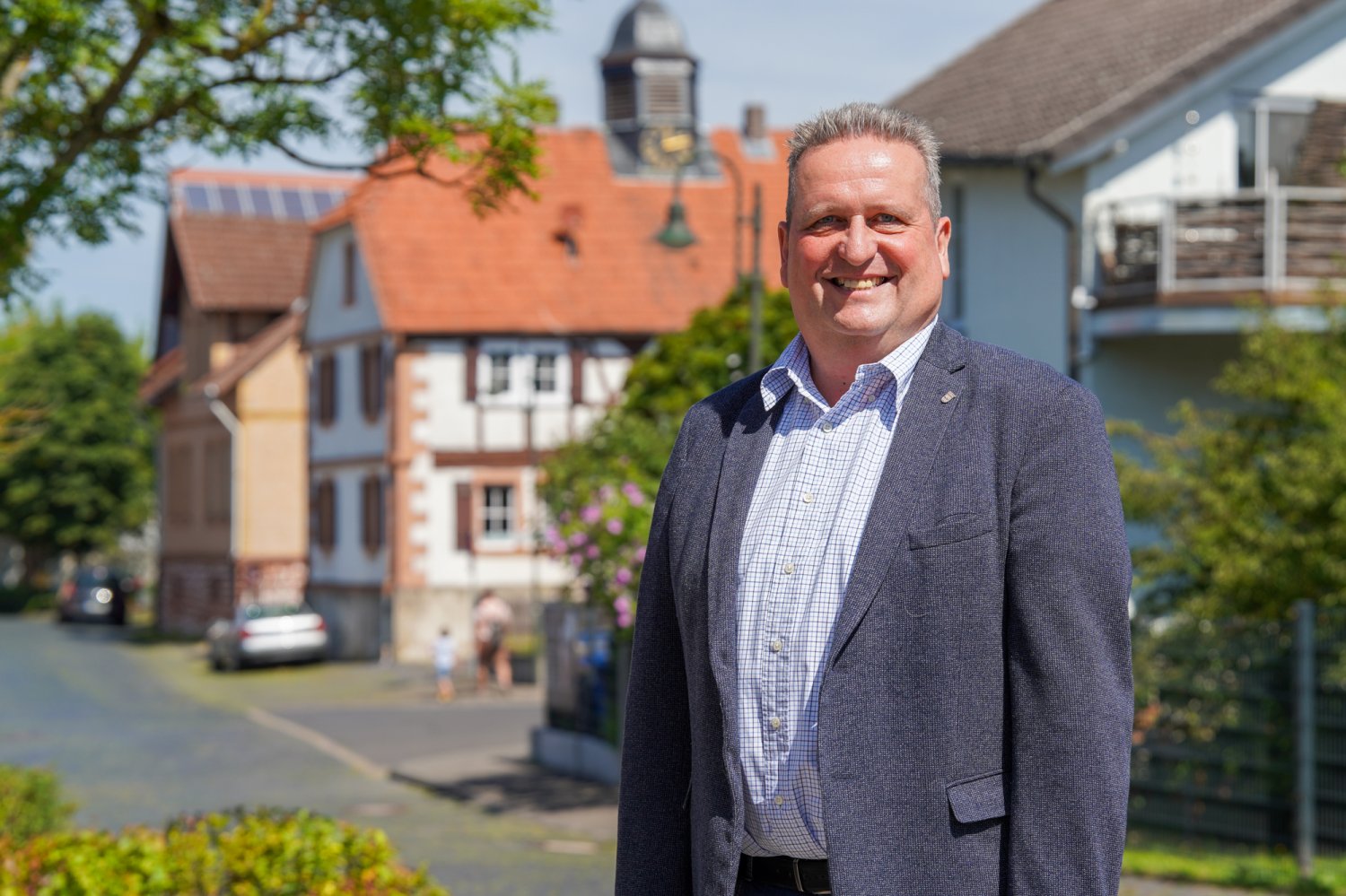 Matthias Pfeifer tritt am kommenden Sonntag bei der Bürgermeisterwahl in Hasselroth als einziger Kandidat an.