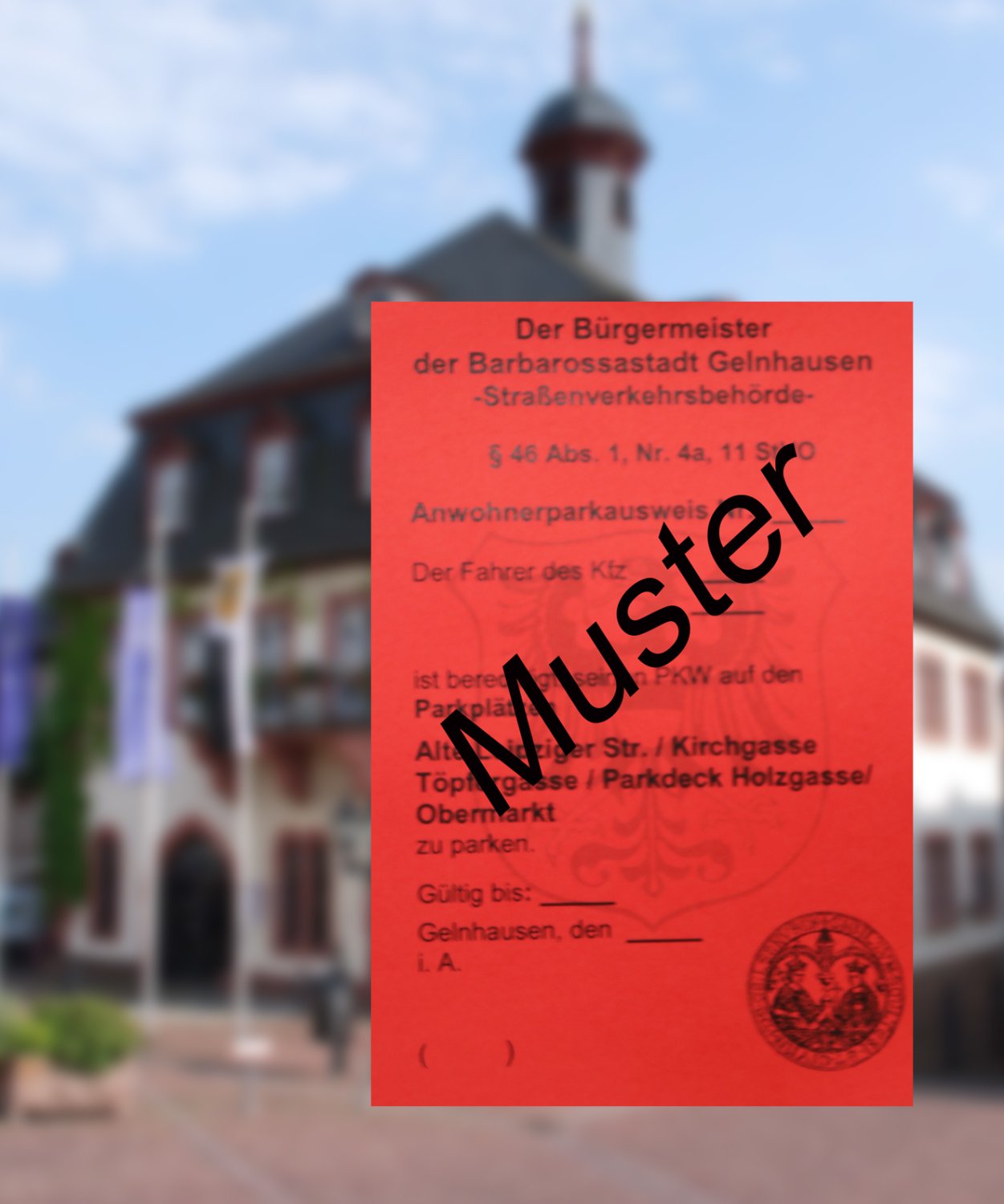 Kostenlos Parktickets: Die Anzahl ist aufgrund der begrenzten Stellflächen der Stadt im Parkhaus limitiert. Weitere kostenlose Stellflächen stehen im Parkhaus am Bahnhof zur Verfügung.