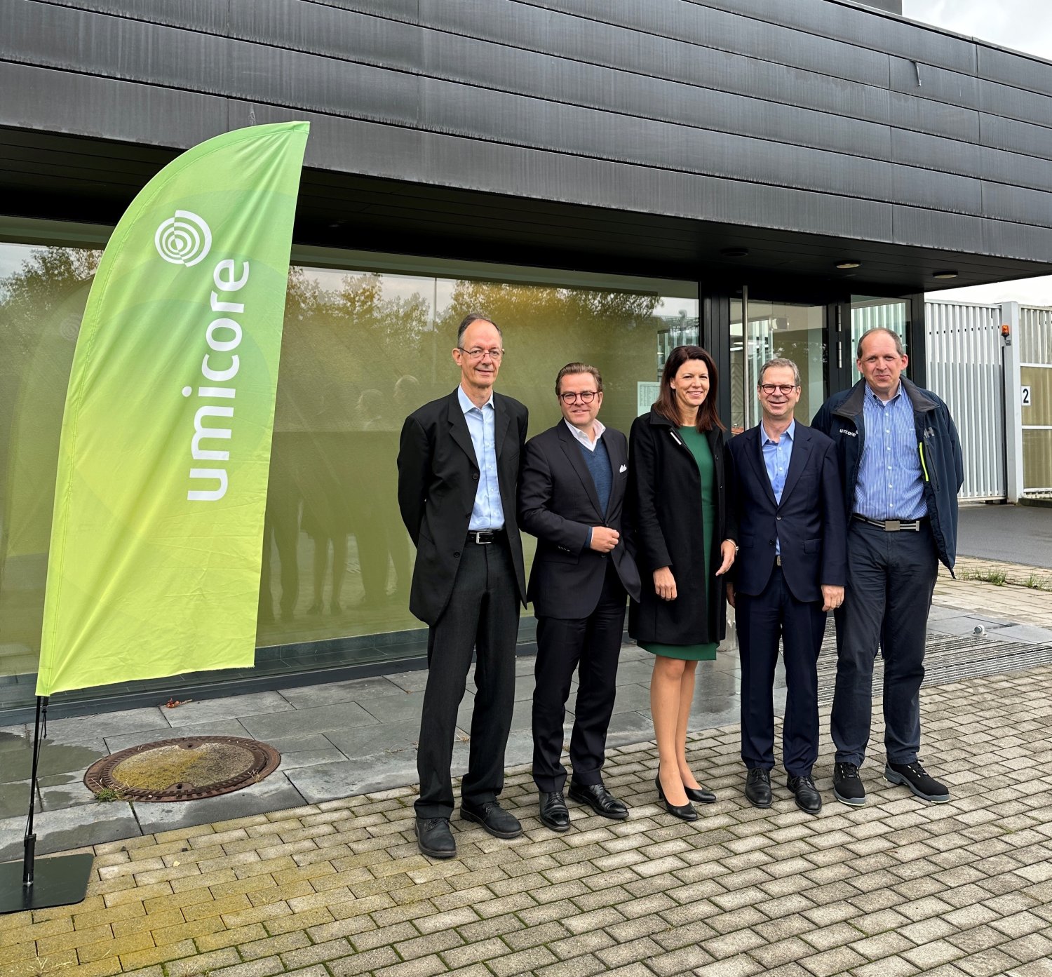 v.l.n.r.: Dr. Ralf Zuber, York Alexander Tetzlaff, Dr. Katja Leikert, Dr. Bernhard Fuchs, Sascha Toelle.