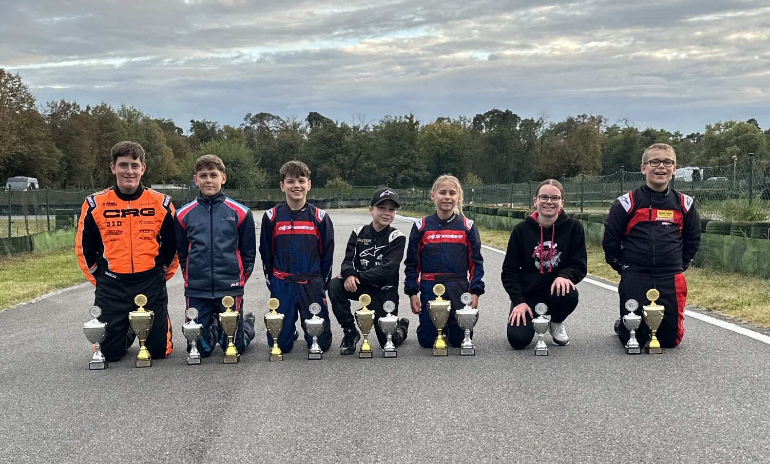 Die Rookies des MSC-Wittgenborn waren in Walldorf sehr erfolgreich.