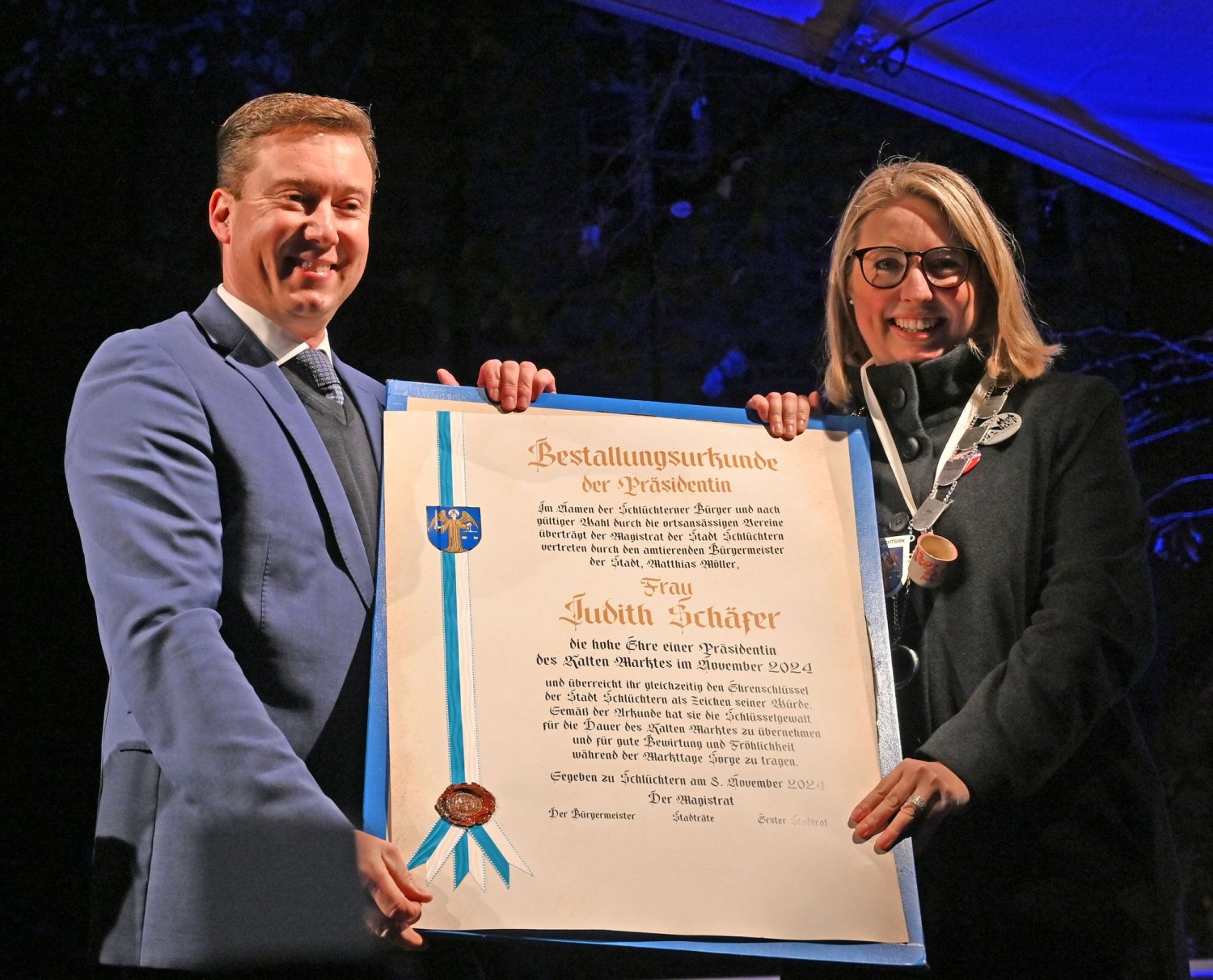 Die neue Kalter-Markts-Präsidentin Judith Schäfer