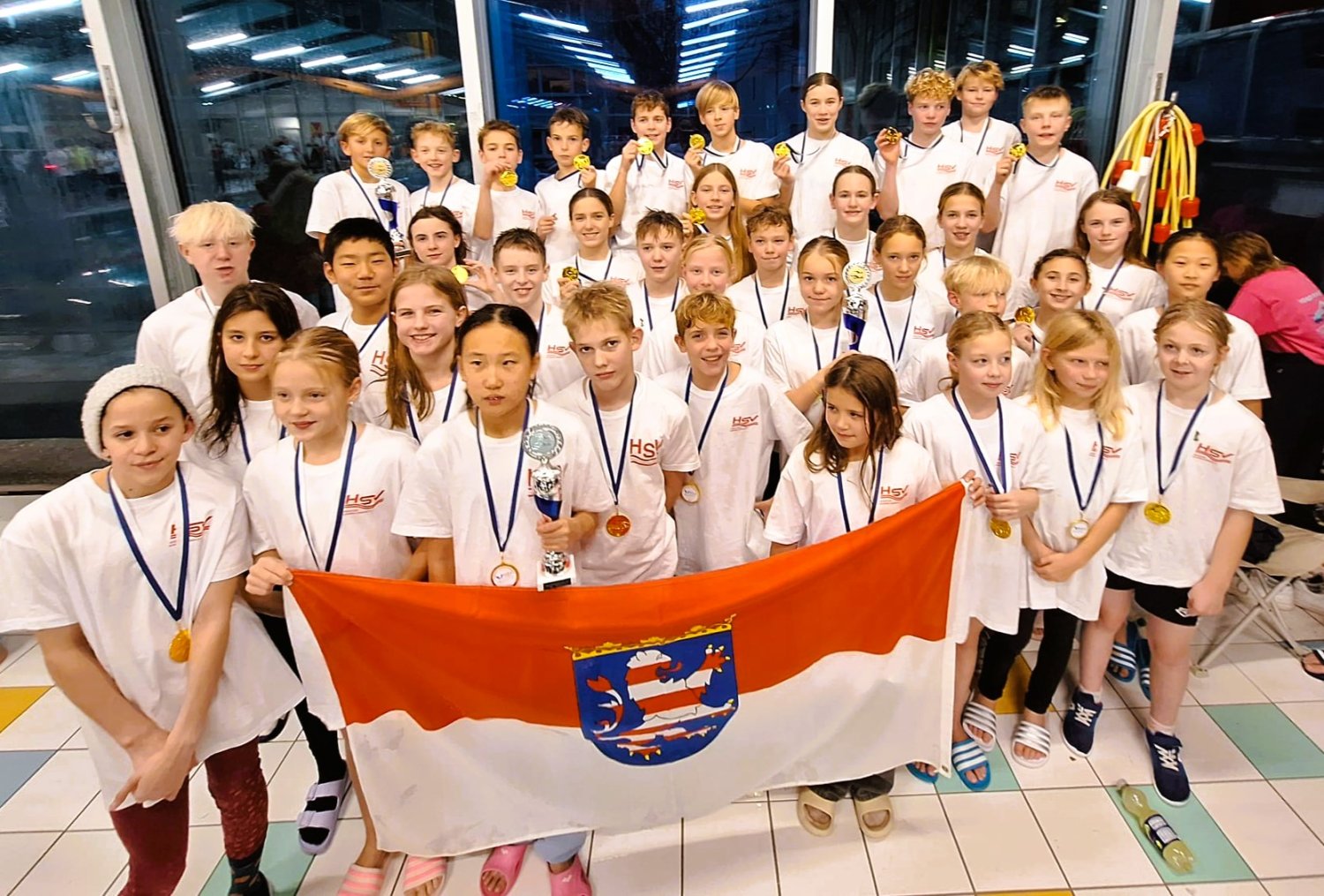 Hessen schickte ein starkes Team von 38 Schwimmerinnen und Schwimmern ins Wasser, darunter auch drei Athleten des Schwimmvereins Gelnhausen (SVG).