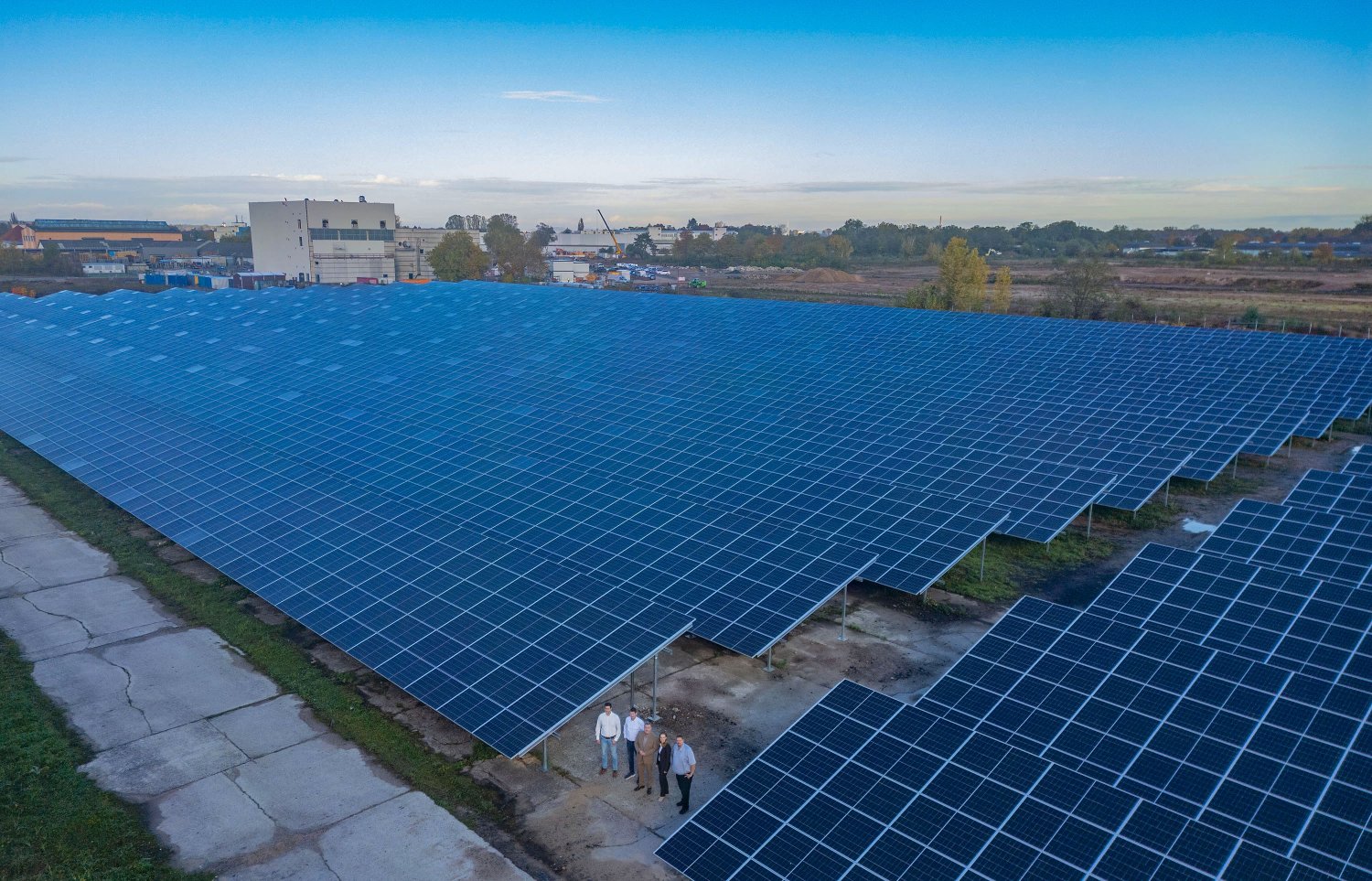 Hanaus erster Photovoltaik-Park geht im Februar ans Netz.