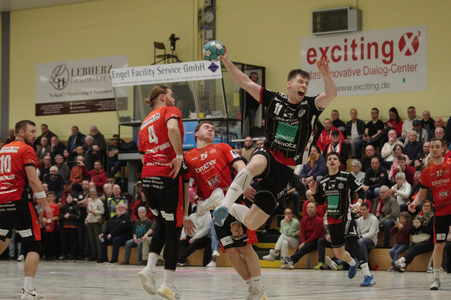 Derbysieg des TV Gelnhausen bei der HSG Rodgau Nieder-Roden.