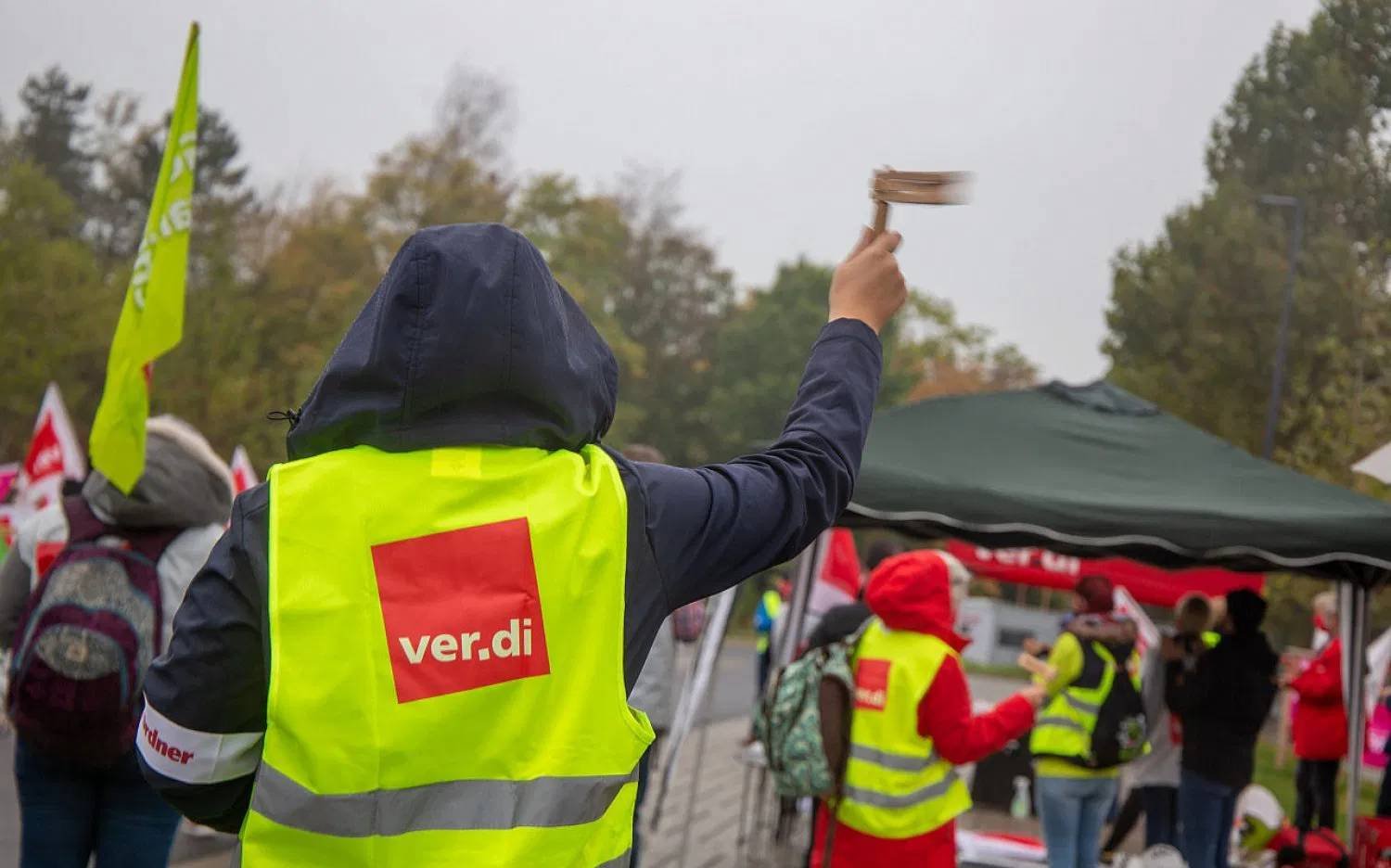 Am Dienstag, 25. Februar, sind Beschäftigte des öffentlichen Dienstes aus Hanau und dem MKK aufgerufen, die Arbeit niederzulegen ...