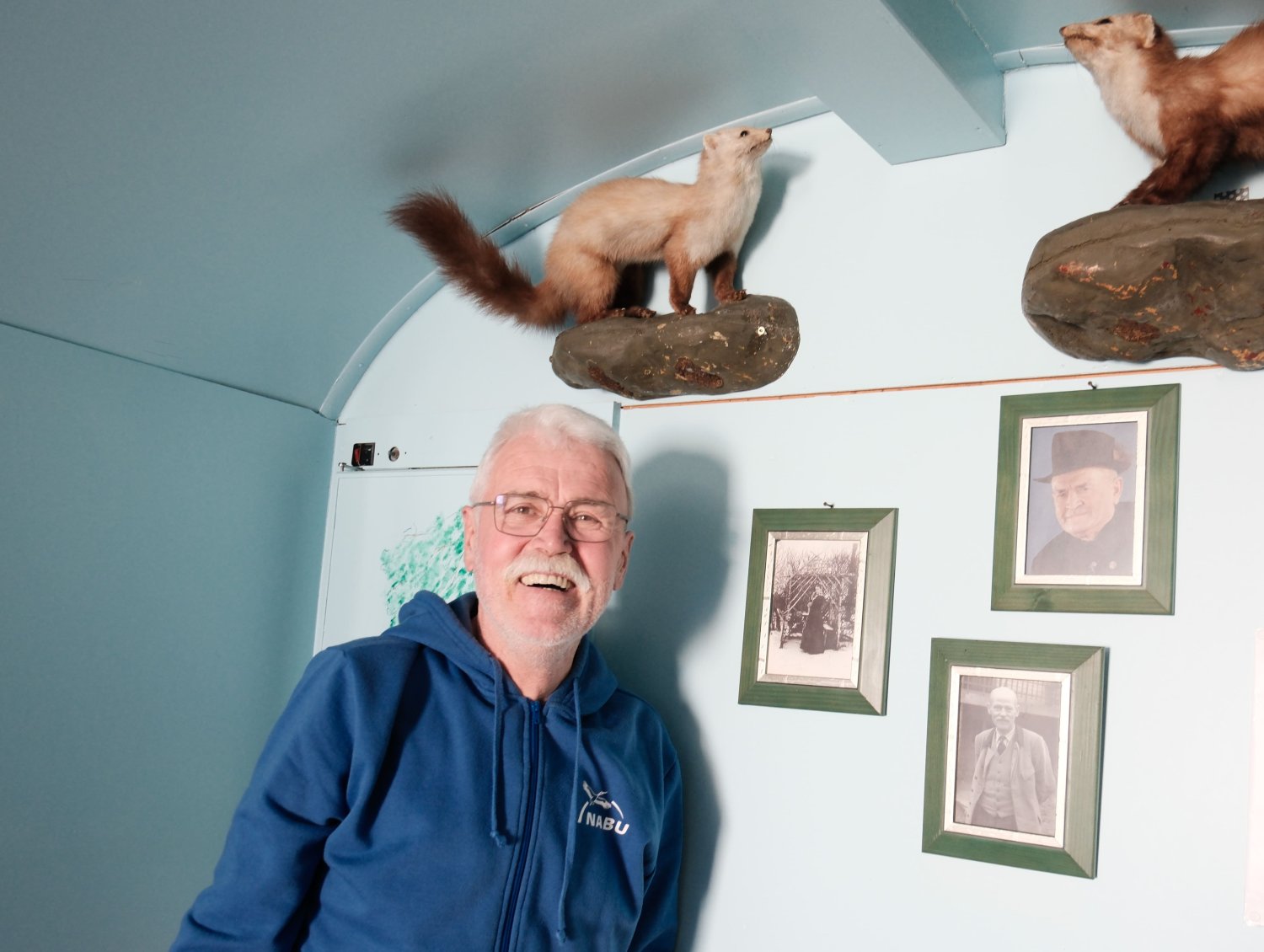 Bereits der Großvater von Reiner Ziegler (Foto oben rechts) engagierte sich für den Vogel- und Naturschutz.