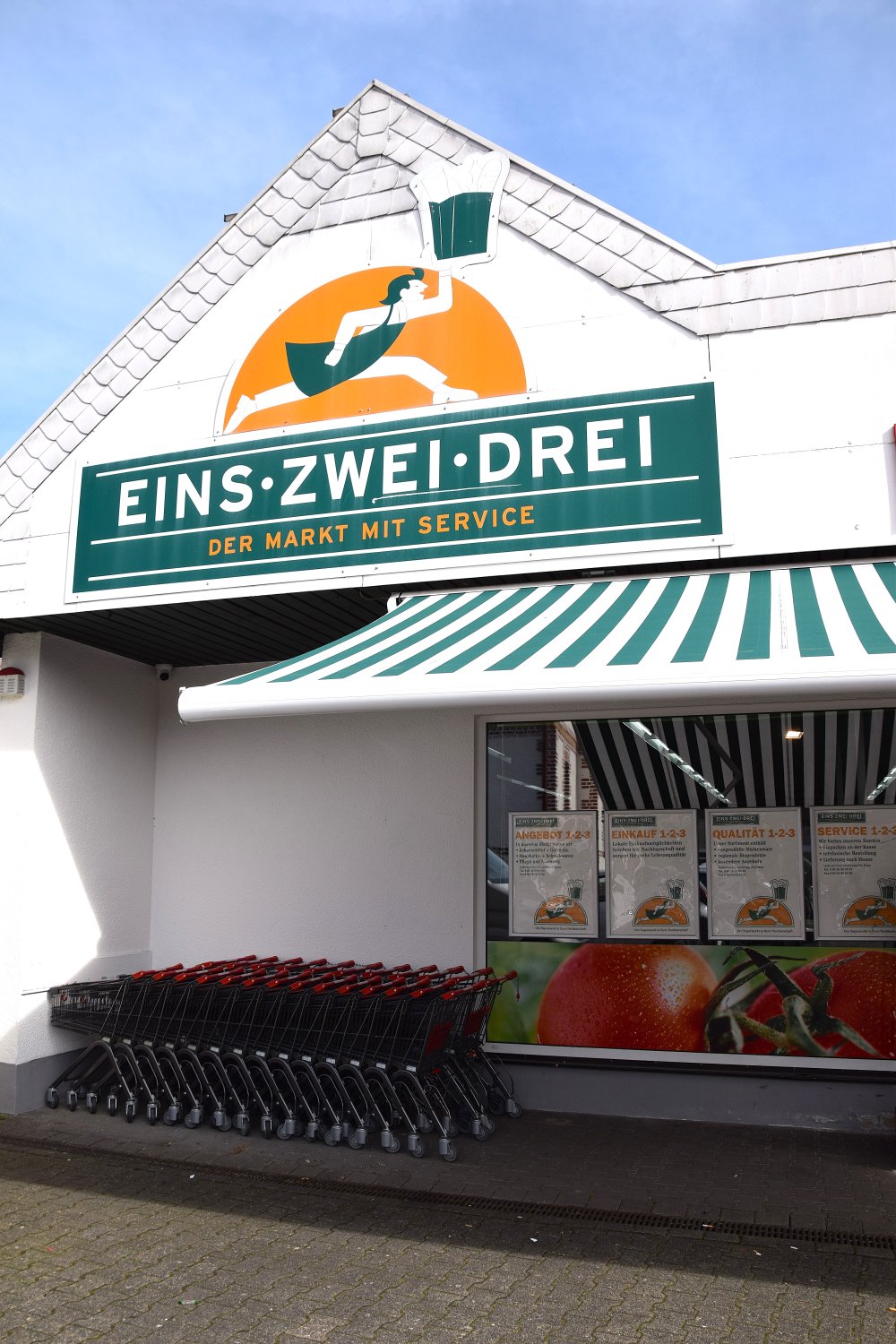Der Inklusionsbetrieb 1-2-3-Markt wird vom 22. April bis 17. Mai renoviert.