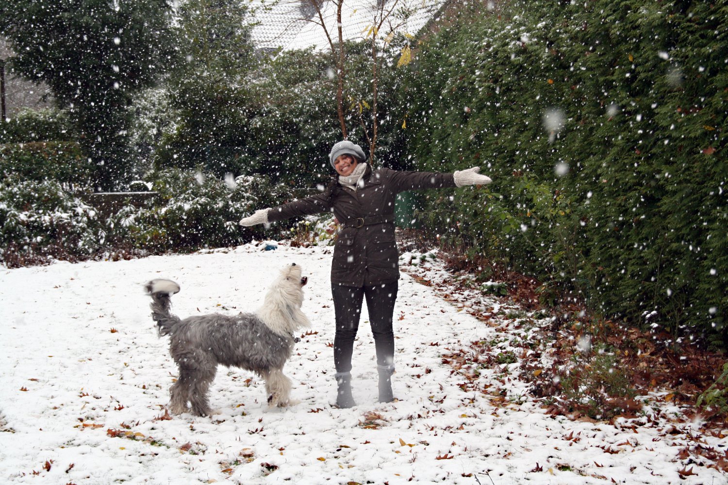 Austauschschülerin erlebt deutschen Winter