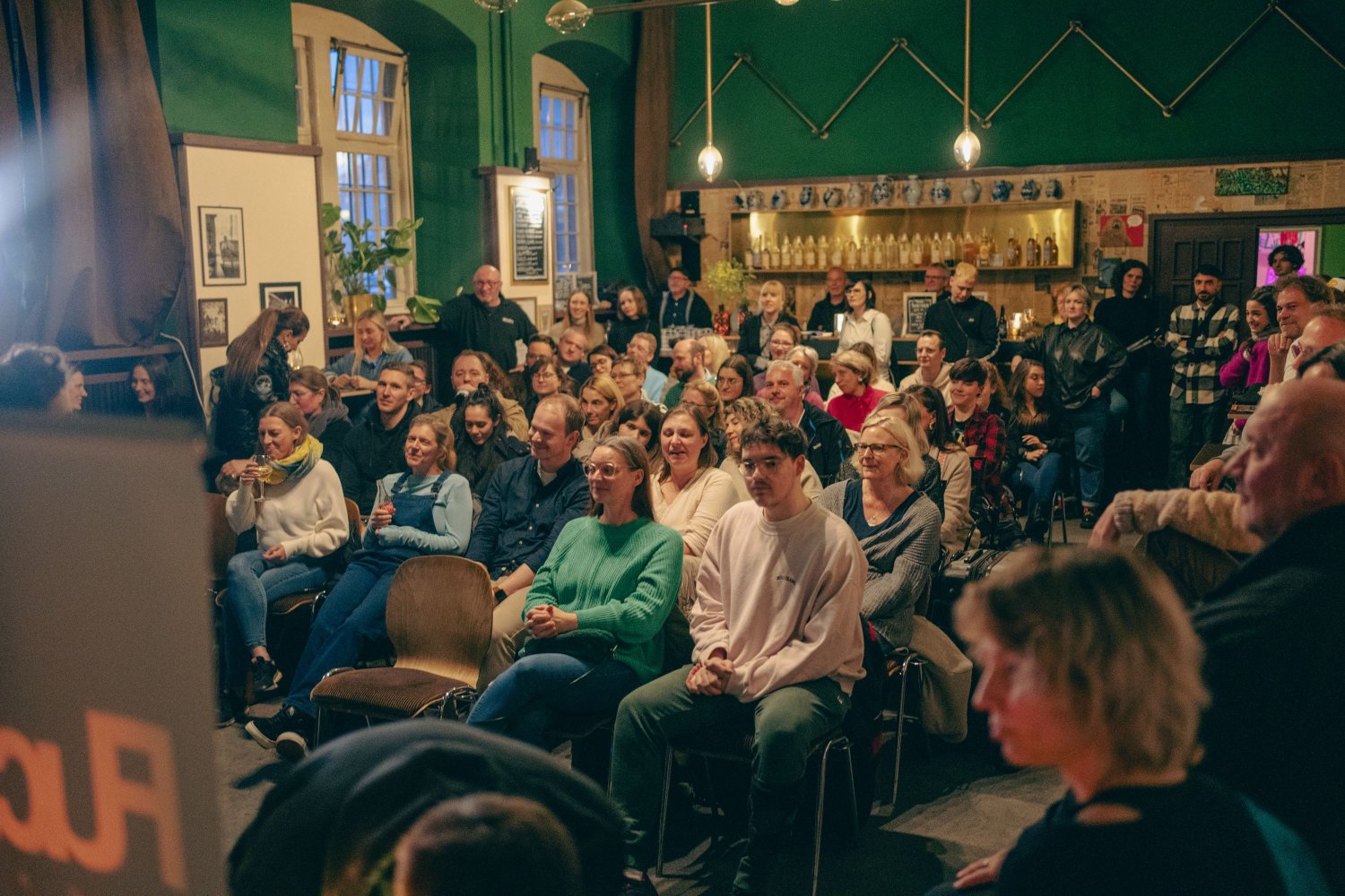 Zahlreiche Besucher waren bei der Fuck Up Night im vergangenen Jahr in der Alten Kanzlei dabei.