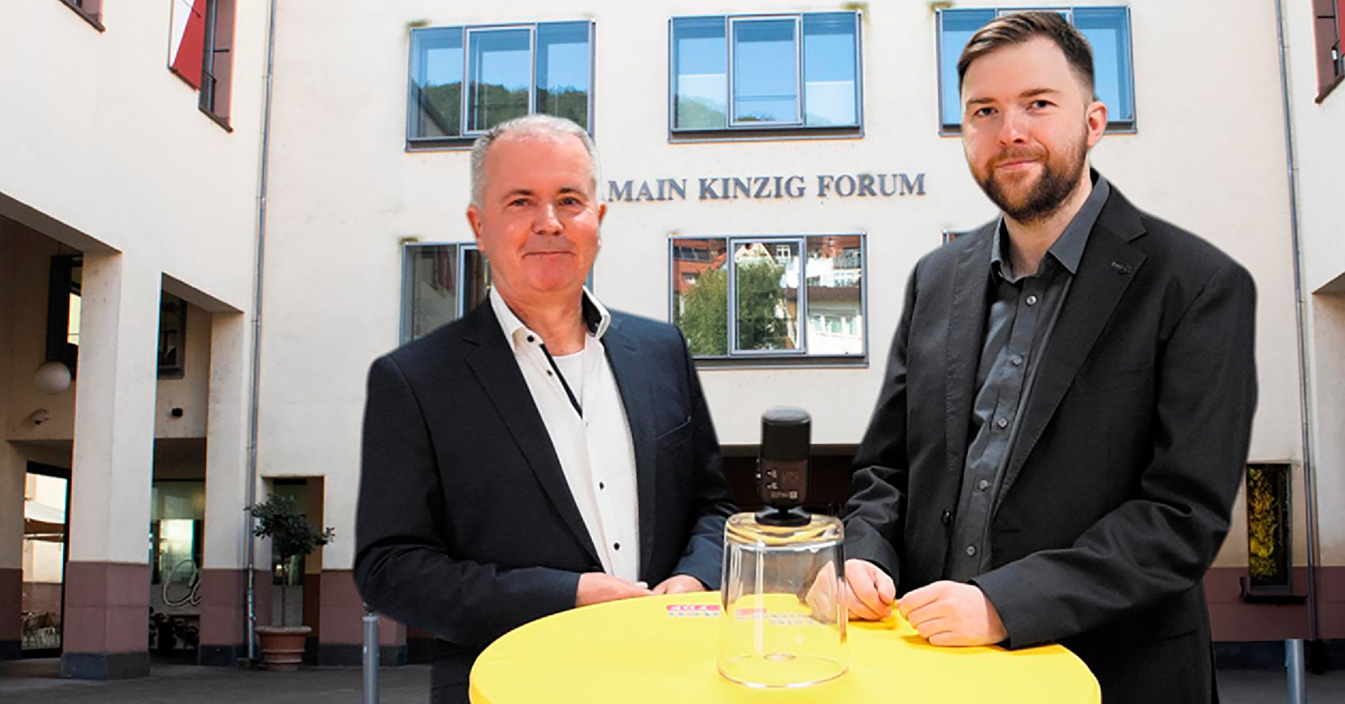 v.l.n.r.: Joachim Fetzer, Robin Nepomuk Mai