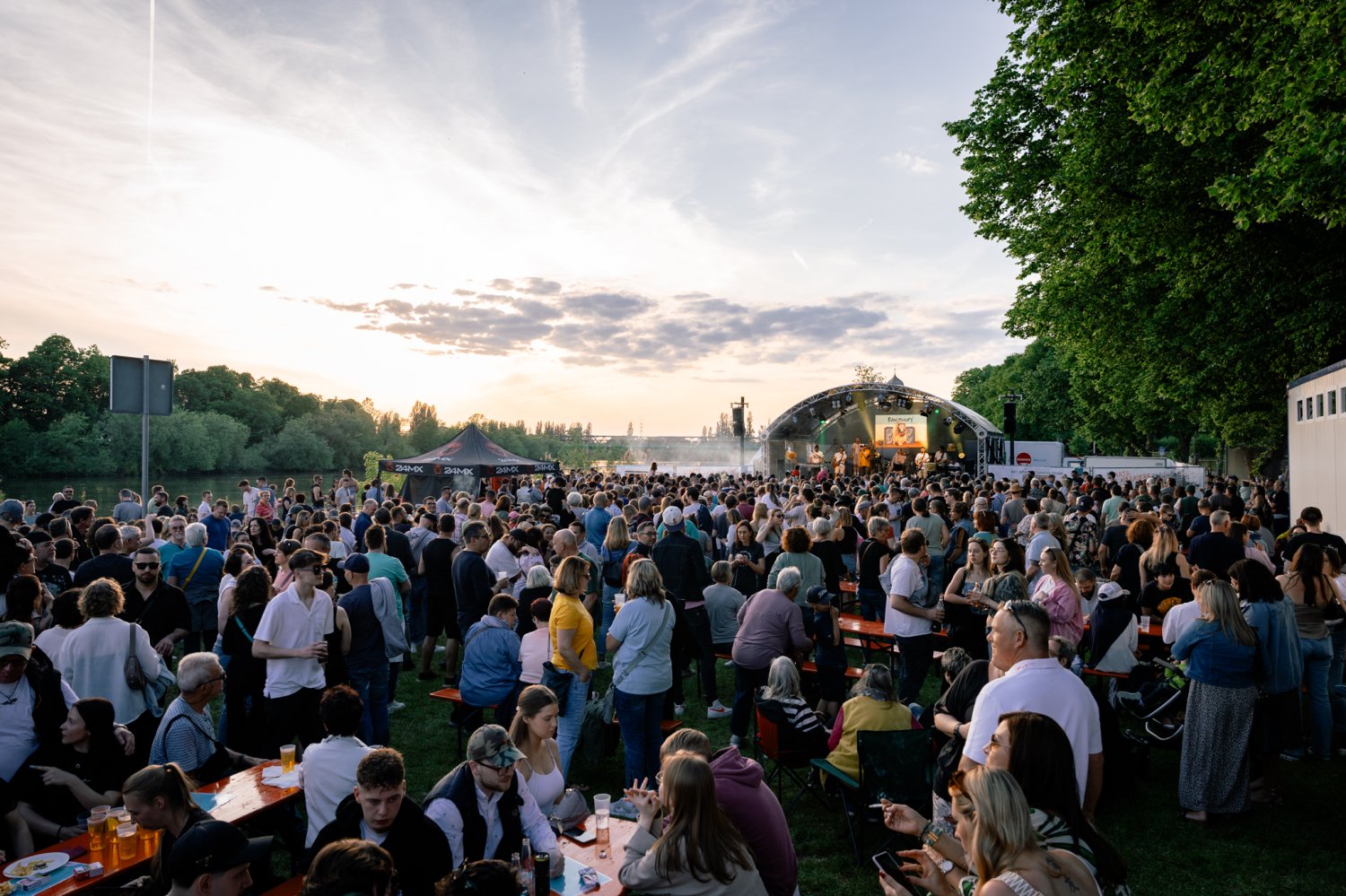 Eintritt frei, Stimmung gut: Vom 9. bis 11. Mai steigt das diesjährige Mainuferfest in Großauheim.