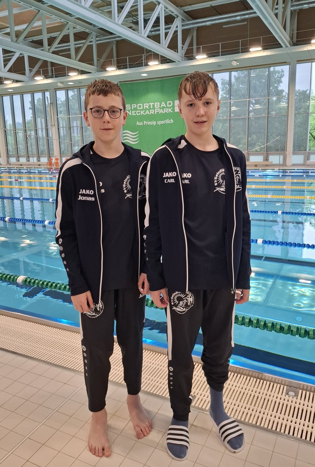 Starke Leistungen: Carl Relecker schwimmt zu Bronze, Jonas Tittel landet unter den Top Ten.