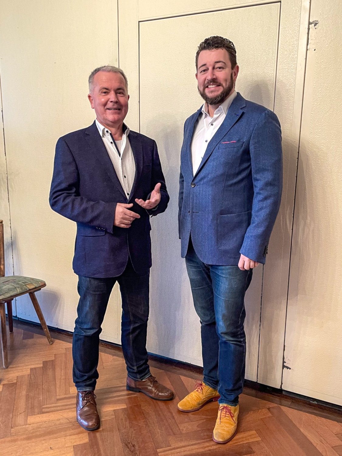 vl.n.r.: Prof. Dr. Joachim Fetzer und Daniel Protzmann.