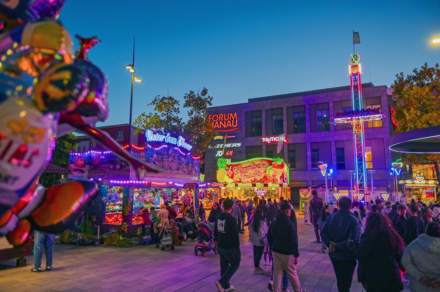 Schaustellermesse auf dem Freiheitsplatz