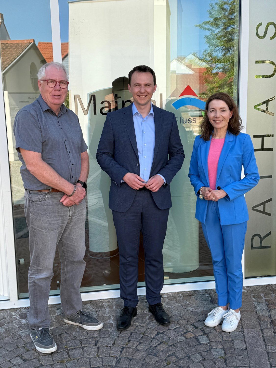 Karl-Heinz Kaiser, Pascal Reddig und Monika Böttcher