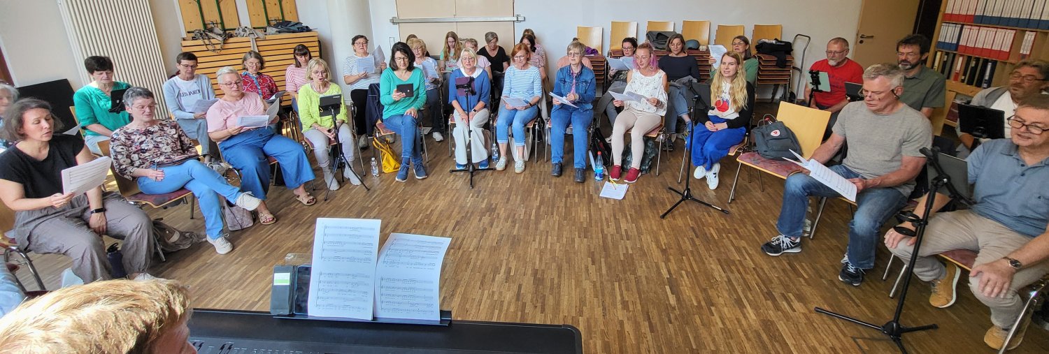 Der Start ist geglückt: Mit voller Chorpower ist Reboot26, der Projektchor der Harmonie Lieblos, am vergangenen Samstag in die neue Etappe gestartet.
