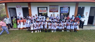 Übergabe eines neuen Gebäudes für die Annasigala-School in Beruwala.