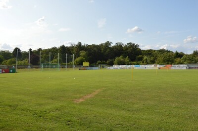 An der Kastanienallee in Hanau wird seit diesem Jahr wieder Hessenliga-Fußball angeboten