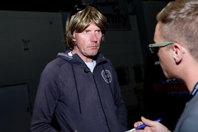 Mickie Krause mit KINZIG.NEWS Reporter Moritz Pappert