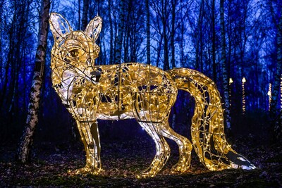 XXL-Leuchtfigur Fuchs - <i>Foto: MK ILLUMINATION</i>