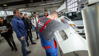 Azubis geben Einblicke in ihren Beruf