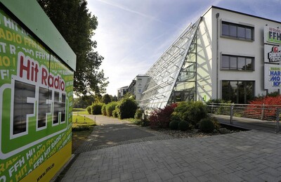 Das Funkhaus von HIT RADIO FFH in Bad Vilbel.
