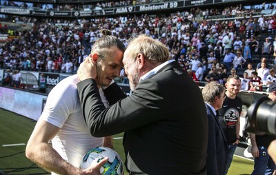 Holte Alex Meier zurück an den Main: Eintracht-Präsident Peter Fischer. Das Bild entstand vor dem Heimspiel gegen den HSV am 5. Mai 2018