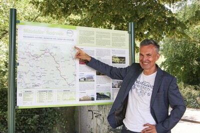 Bernhard Mosbacher von der Spessart Tourismus und Marketing GmbH - <i>Fotos (2): Hans-Hubertus Braune</i>
