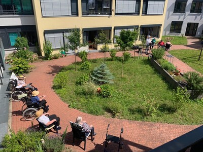 Terrassenkonzert im Innenhof