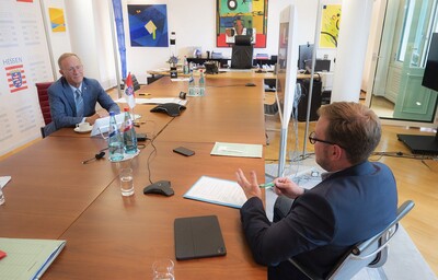 im Gespräch mit Chefredakteur Christian P. Stadtfeld
