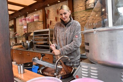 Für Monika Eiserloh ist das Schausteller-Dasein mehr als nur ein Job.