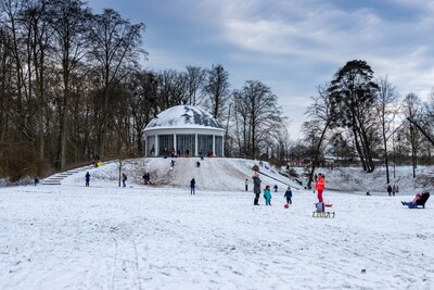 Winterlandschaft in Hanau