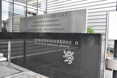 Das Oberlandesgericht in Frankfurt - <i>Foto: Archiv</i>