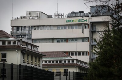 Das Gebäude der Firma Biontech in Marburg. - <i>Foto: picture alliance/dpa/Nadine Weigel</i>