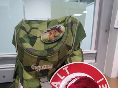 Wer vermisst einen Kinderrucksack? - <i>Foto: Polizeipräsidium Südosthessen</i>