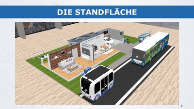 Der Messestand