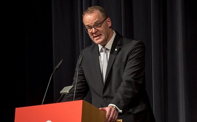 HFV-Präsident Stefan Reuß. - <i>Archivfoto: KN / Martin Engel</i>