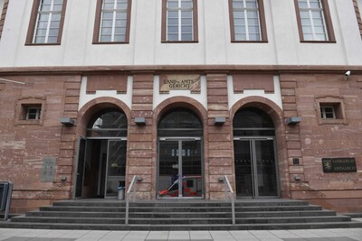 Das Landgericht in Hanau. - <i>Archivfoto: KN/Jonas Wenzel (Yowe)</i>