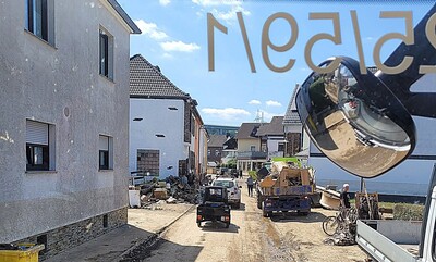 Eindruck der DRK-Helfer aus dem Kreis Ahrweiler. - <i>Foto: DRK/John Butschkowski</i>