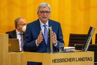 Ministerpräsident Volker Bouffier. - <i>Archivfoto: KN/Tobias Rehbein</i>