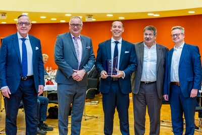 Von links: Horst Wanik, Michael Graf, Marco Hepp, Walter Dreßbach, Stefan Nodewald
