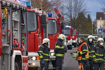 Ein schwerer Unfall in Maintal beschäftigte die Einsatzkräfte stundenlang - <i>Fotos: 5vision.Media</i>
