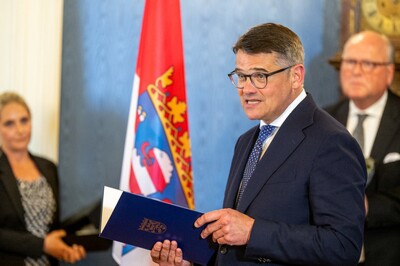 Hessens neuer Ministerpräsident Boris Rhein hat angesichts des heutigen Weltblutspendetags zum Blutspenden aufgerufen. - <i>Archivfoto: KN/Hendrik Urbin</i>