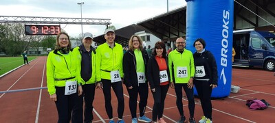 Teilnehmer beim iLauf in Gelnhausen