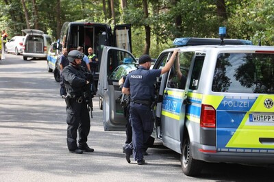 Die Polizei hat eine Großfahndung eingeleitet