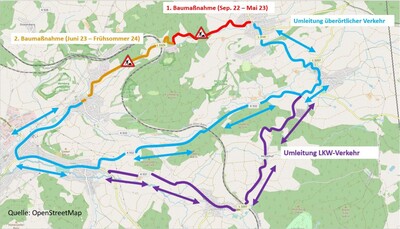 Gesamtmaßnahme L 3329 Hutten - Elm