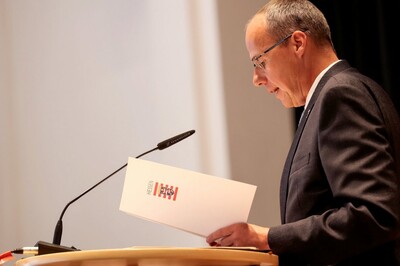 Hessens Innenminister Peter Beuth (CDU). - <i>Archivfoto: O|N/Carina Jirsch</i>
