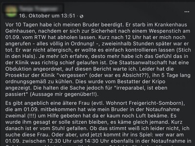 Der Post, der sich bei Facebook gerade rasant verbreitet - <i>Screenshot: Facebook</i>