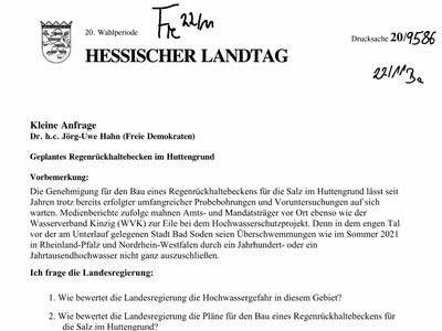<i>Screenshot: Kleine Anfrage FDP</i>
