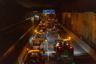 Die Bauernproteste sind gestartet...